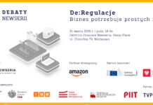Debata „De:Regulacje. Biznes potrzebuje prostych zasad” z udziałem przedstawicieli KE, PE oraz Rzecznika MŚP